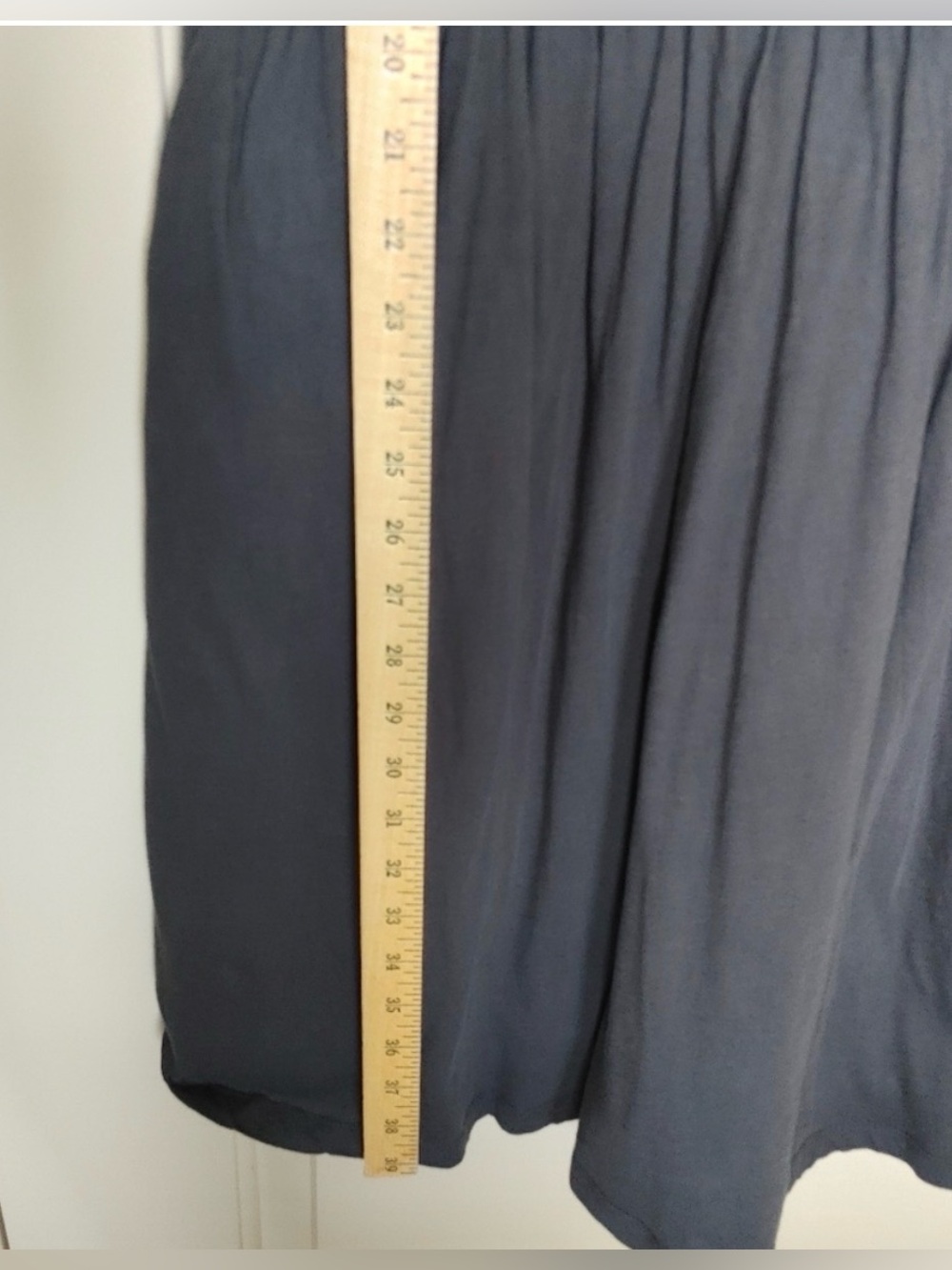 Synergy Organic Clothing Black Sleeveless Midi Dress with Textured Bodice - Picture 6 of 7